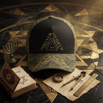 I AM HEBREW 03-01 Peaked Baseball Cap