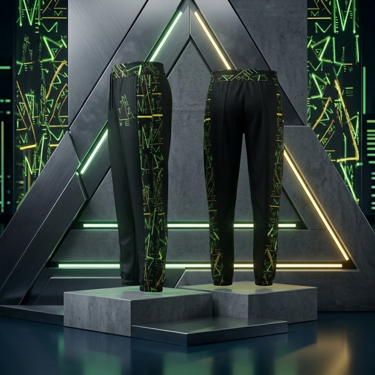 I AM SENT ME 01-01 Men's Imitation Cotton Joggers
