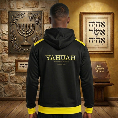 Yahuah: Name Above All Names (02-02) | Unisex Triblend Fleece Zip Hoodie