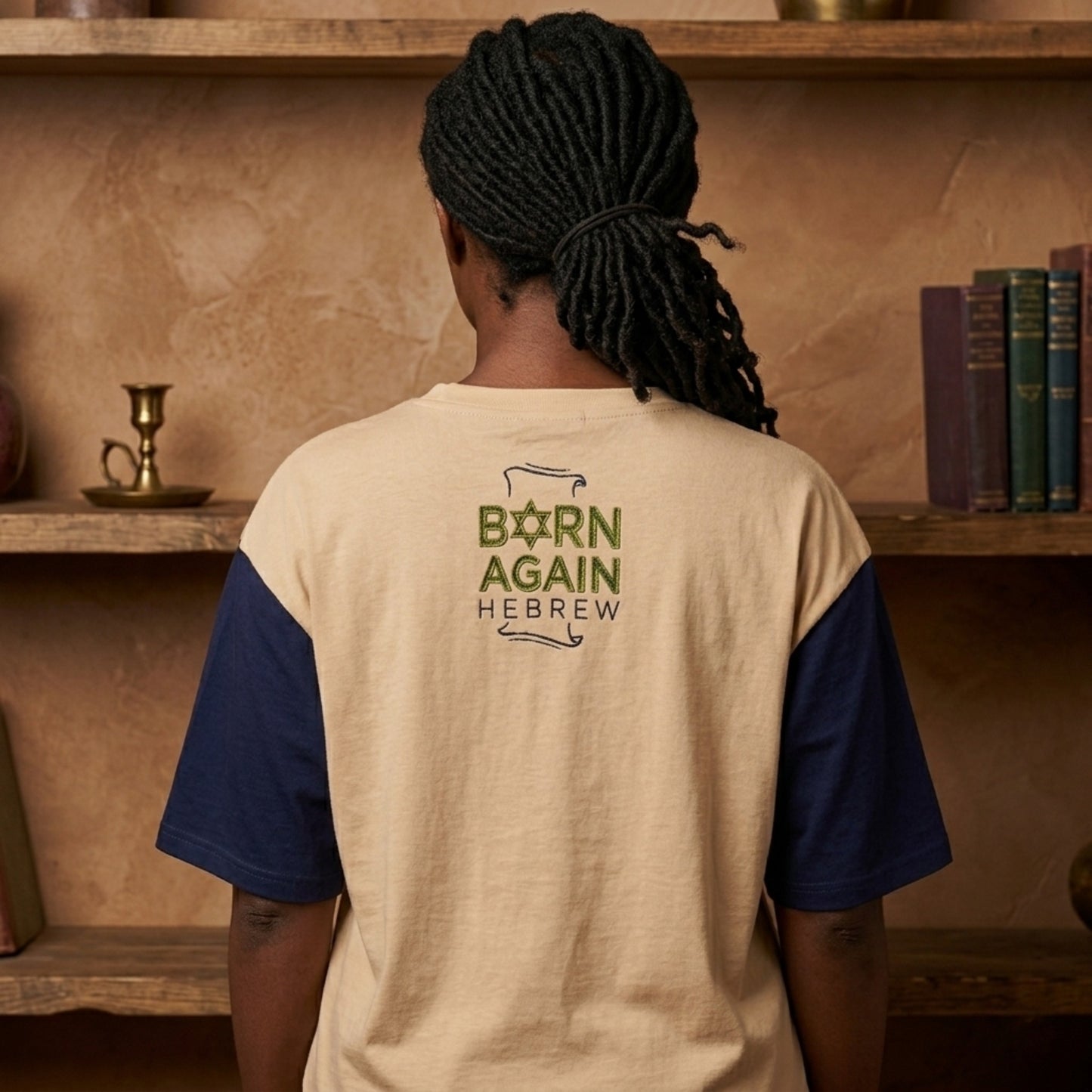 Born Again Hebrew 01-01 Designer Half Sleeve Cotton Unisex T-shirt
