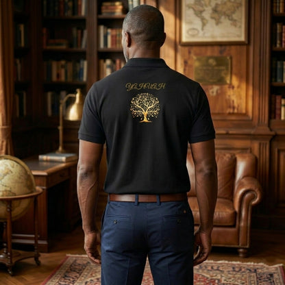 Yahuah: Tree of LIfe (01-01) | Men's Cotton Blend Polo