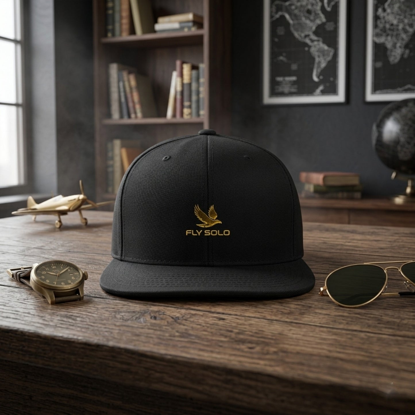 Unity in Solitude (01) "Fly Solo" | Snapback Cap