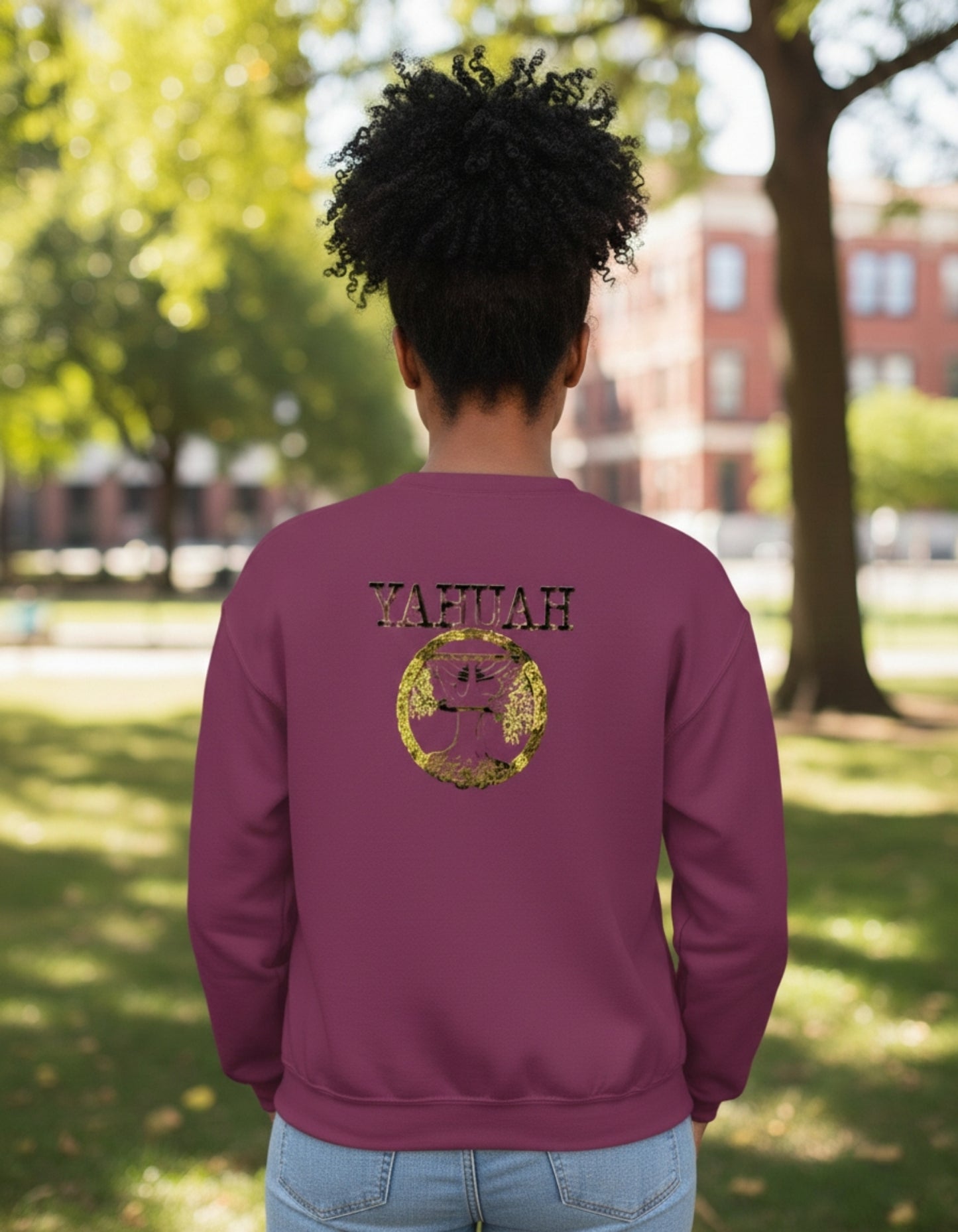 Ten Commandments 01 Designer Hanes Unisex 50/50 Fleece Sweatshirt (2 colors)