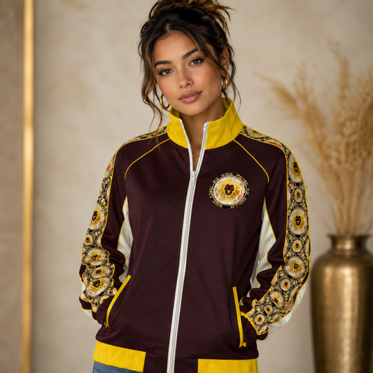 Yahusha: The Lion of Judah (03) | Women's Softshell Track Jacket