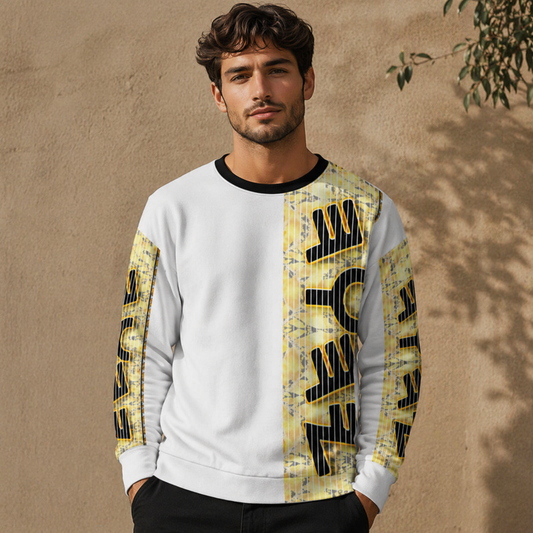 Tetragrammaton Tiling (01): Maximalist Monarchy | Unisex Sweatshirt