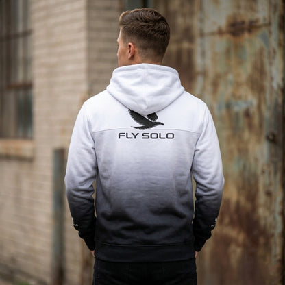 "Fly Solo" Night/Day | Men's Fleece Hoodie