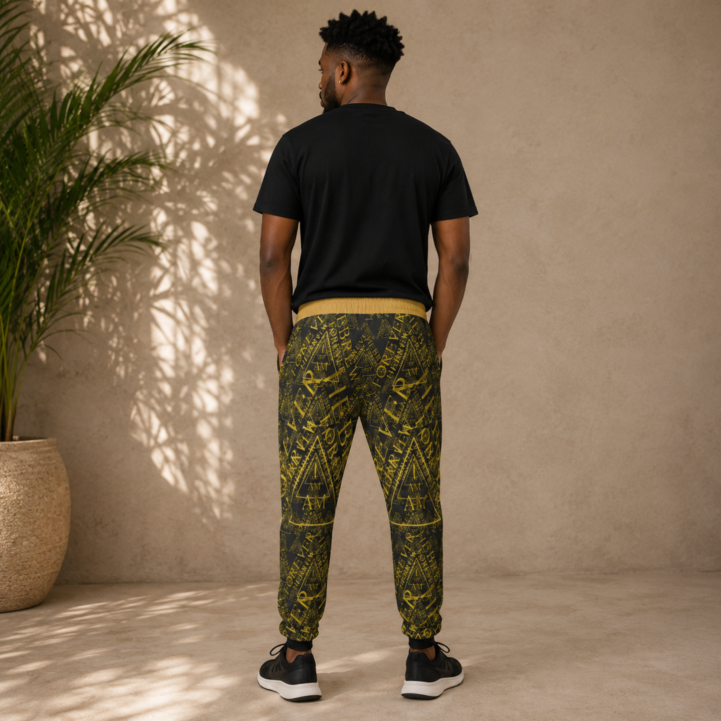 I AM HEBREW 03-01 Men's Designer Joggers