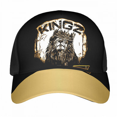 KINGZ 01-01 Designer Curved Brim Baseball Cap