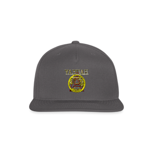 A-Team 01 Designer Snapback Baseball Cap - dark grey