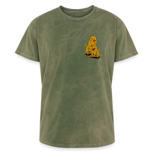 Cargar imagen en el visor de la galería, Like Father, Like Son 02-01 Men&#39;s Designer Dyenomite Mineral Wash T-shirt - mineral green