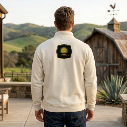 Yahuah: Tree of Life (03) | Unisex Heavyweight Fleece Drop Shoulder Half Zip Sweatshirt | 4 Colors