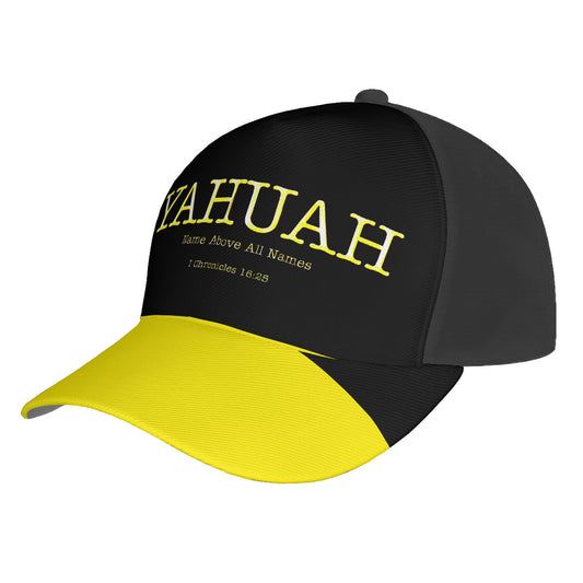 Yahuah-Name Above All Names 02-02 Designer Curved Brim Baseball Cap