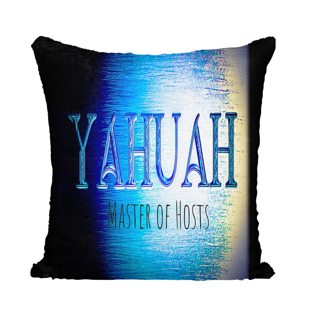 Yahuah-Master of Hosts 01-01 Designer Sequin Cushion Cover (5 colors)