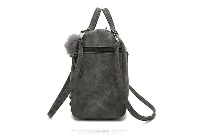 Versatile Leather Large Capacity Shoulder Bag