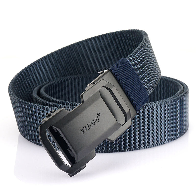 Male Automatic Buckle Nylon Belt