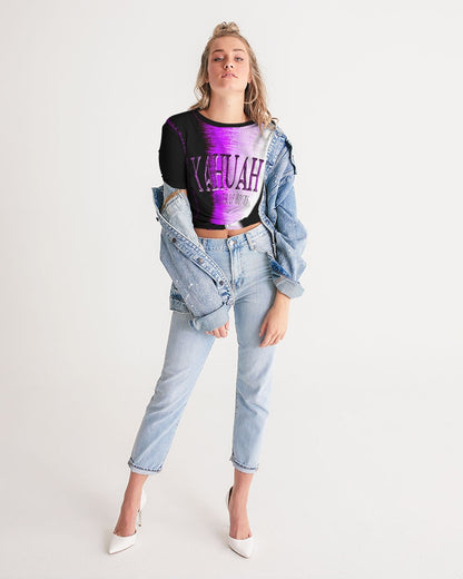 Yahuah: Master of Hosts (01-02) | Tie Front Crop Top
