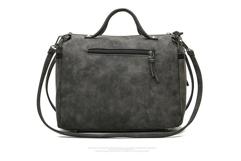 Versatile Leather Large Capacity Shoulder Bag