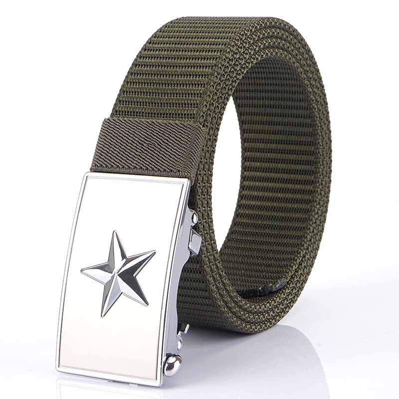 Inner Nylon Automatic Buckle Tactical Male Belt