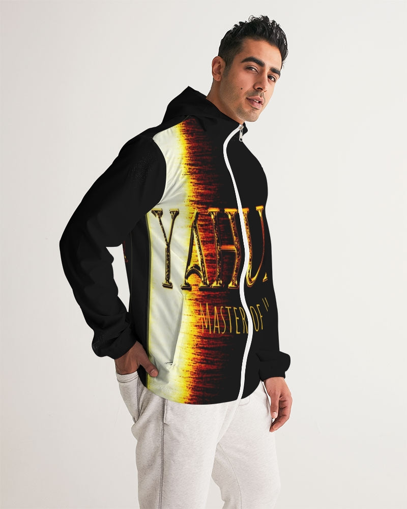 Yahuah-Master of Hosts 01-03 Men's Designer Windbreaker