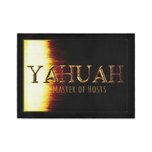 Yahuah-Master of Hosts 01-03 Alfombra de área (7 pies x 5 pies) 