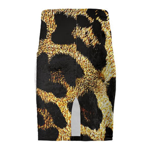 TRP Leopard Print 01 Diseñador Lápiz Minifalda 