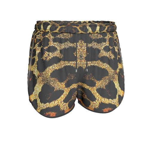 TRP Leopard Print 01 Ladies Designer Running Shorts