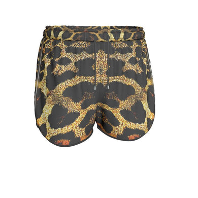 Pantalones cortos para correr de diseñador para mujer TRP Leopard Print 01 