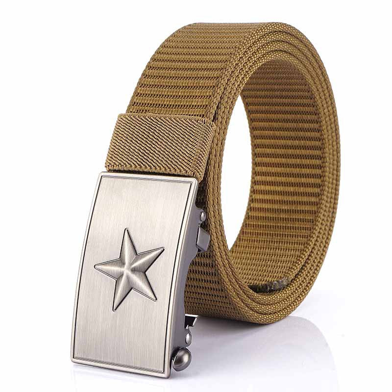 Inner Nylon Automatic Buckle Tactical Male Belt