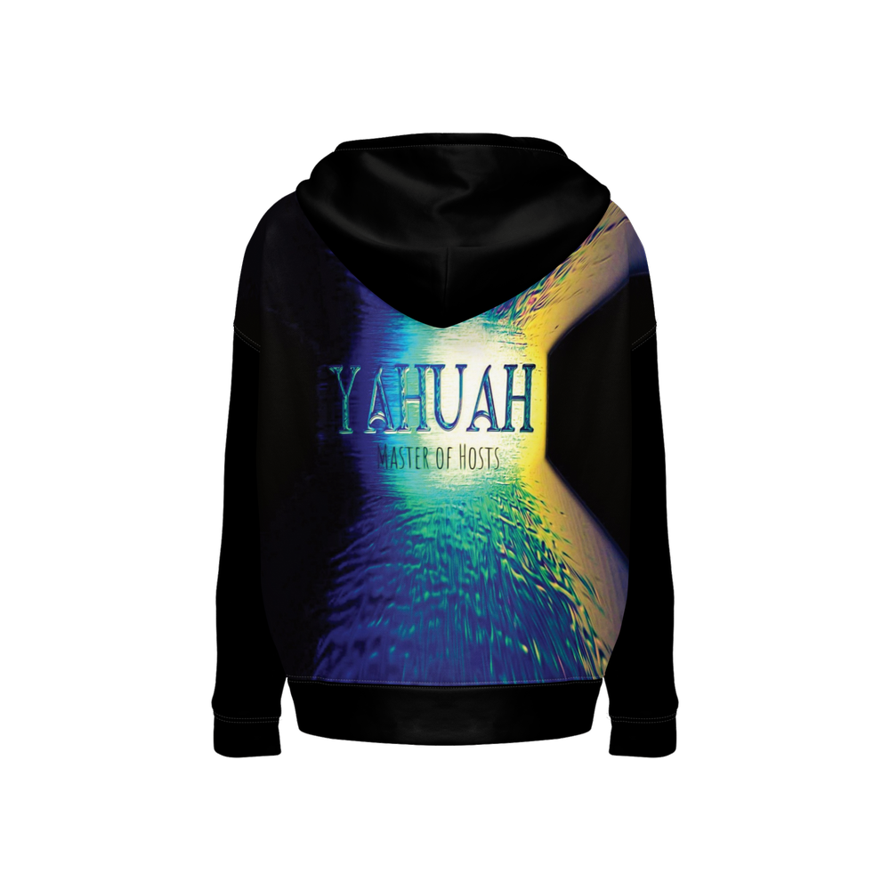 Yahuah-Master of Hosts 02-01 Sudadera con capucha de diseño relajado para hombre 