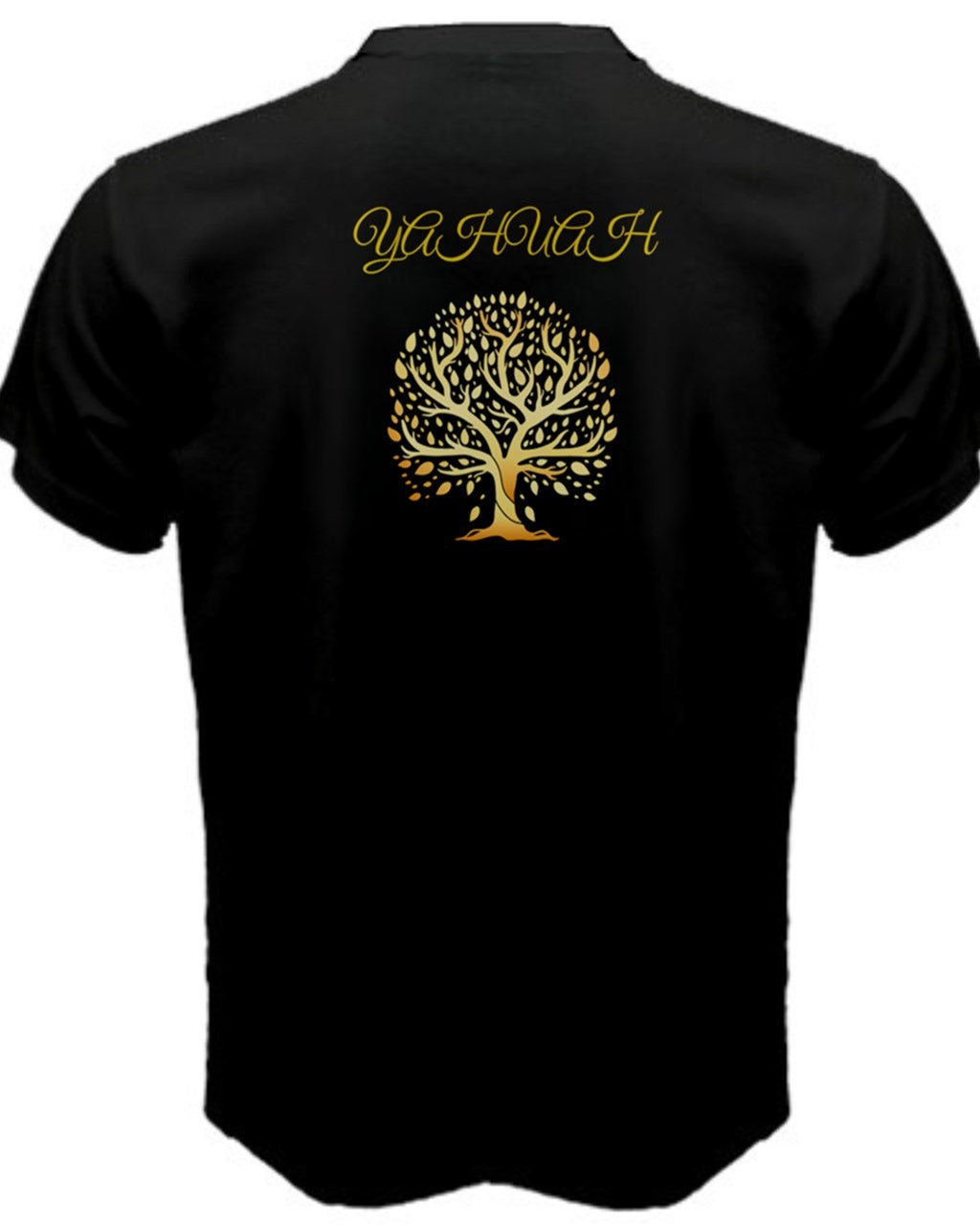 Yahuah-Tree of Life 01 Men's Designer Cotton T-shirt