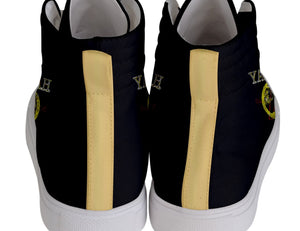 Zapatos de skate de caña alta A-Team 01 Gold para hombre (talla máxima = EE. UU. 11,5) 