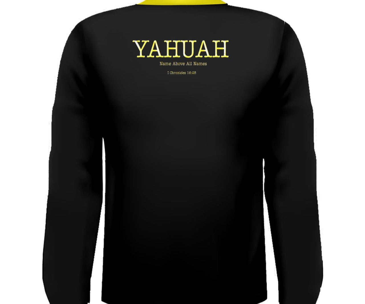 Yahuah-Name Above All Names 02-02 Men's Designer Cotton Blend Long Sleeve T-shirt