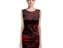Load image into Gallery viewer, TRP Maze 01-01 Designer Sleeveless Round Neck Bodycon Midi Dress