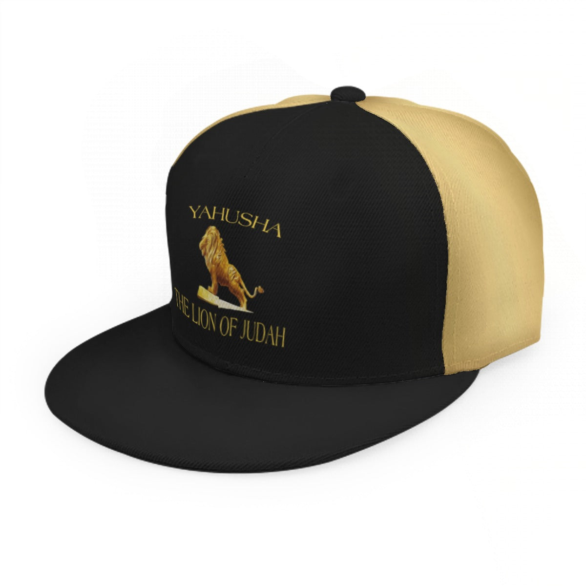 Yahusha-The Lion of Judah 01 Designer Flat Brim Baseball Cap