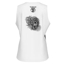 Cargar imagen en el visor de la galería, Yahuah-Tree of Life 02-06 Camiseta sin mangas de diseñador para mujer Yin Yang (Estilo 01) 