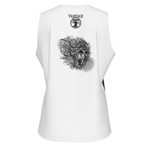 Yahuah-Tree of Life 02-06 Camiseta sin mangas de diseñador para mujer Yin Yang (Estilo 01) 