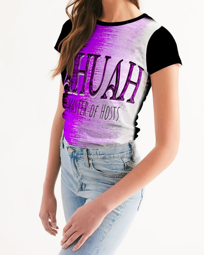 Yahuah: Master of Hosts (01-02) | Women's Fitted Tee