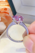 Load image into Gallery viewer, Shining For You 2 Carat Moissanite 925 Sterling Silver Ring