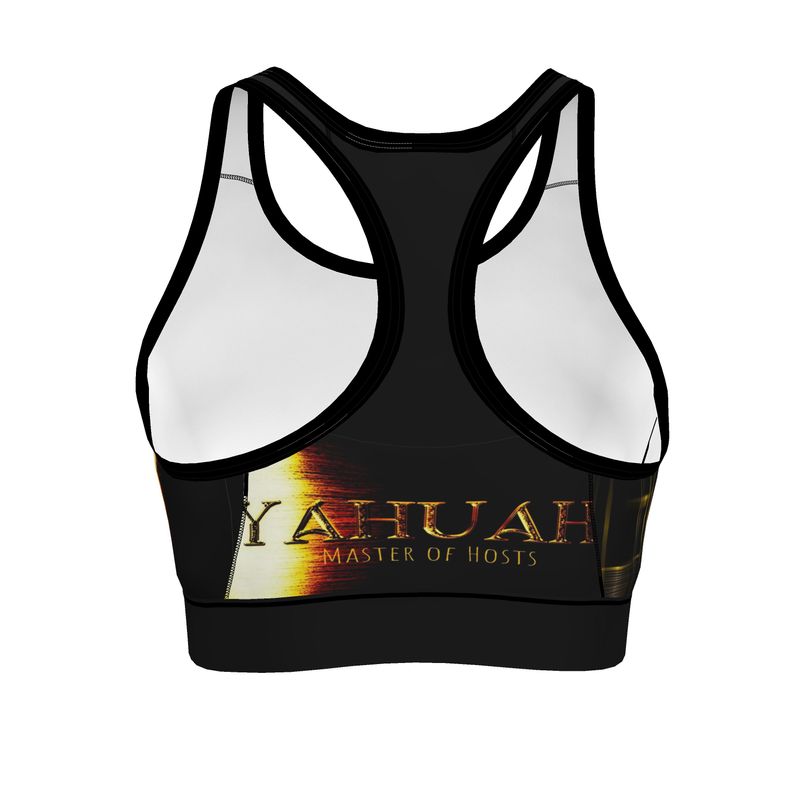 Yahuah-Master of Hosts 01-03 Designer Sports Bra