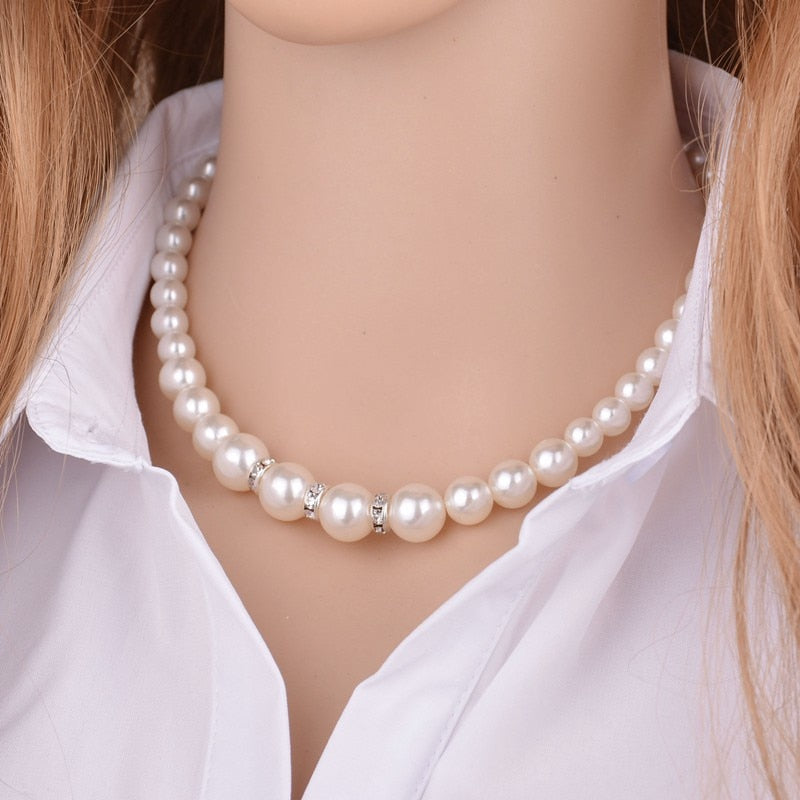 Wild Imitation Pearl Jewelry Set