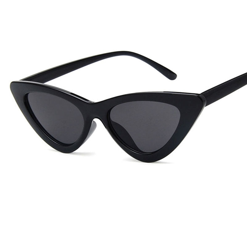 Vintage Retro Triangular Cat Eye Sunglasses