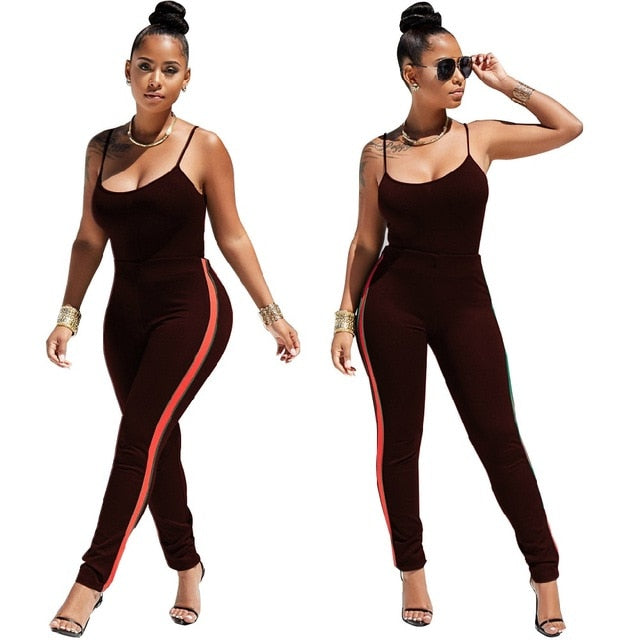 Two Piece Sleeveless Jumpsuit