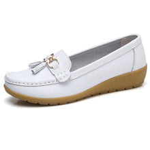 Load image into Gallery viewer, Genuine Leather Lady Loafers