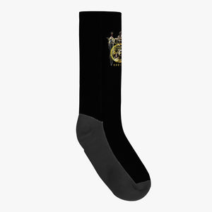 Yahuah-Name Above All Names 03-01 Royal Designer Calcetines deportivos reforzados unisex 