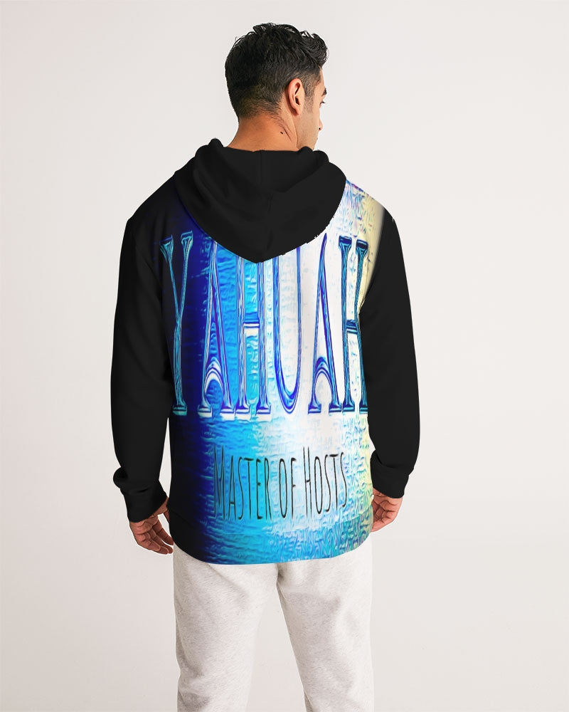 Yahuah-Master of Hosts 01-01 Men's Designer Pullover Hoodie