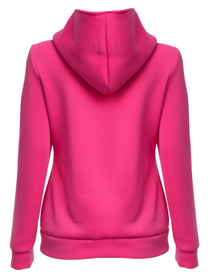 Full Zip Snap Button Hoodie (6 colors)