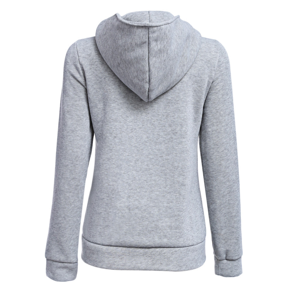 Full Zip Snap Button Hoodie (6 colors)