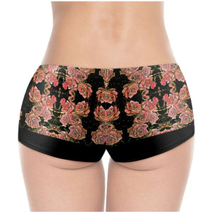 Estampados florales: Roses 06-01 Pantalones cortos de diseñador 