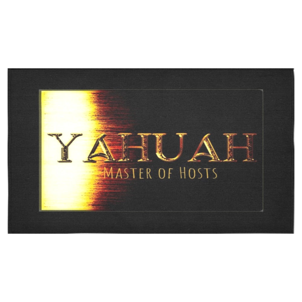 Yahuah-Master of Hosts 01-03 Designer Tablecloth 8.6ft (W) x 5ft (H)