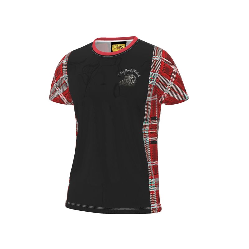 TRP Twisted Patterns 06: Digital Plaid 01-05A Designer Unisex T-shirt